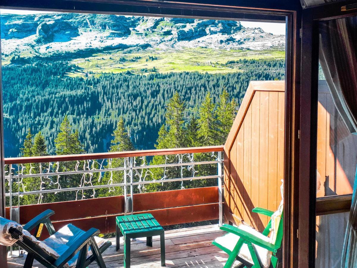 South Facing 2-Bed Apartment With Fireplace, Terrasses Deos Flaine Eksteriør bilde