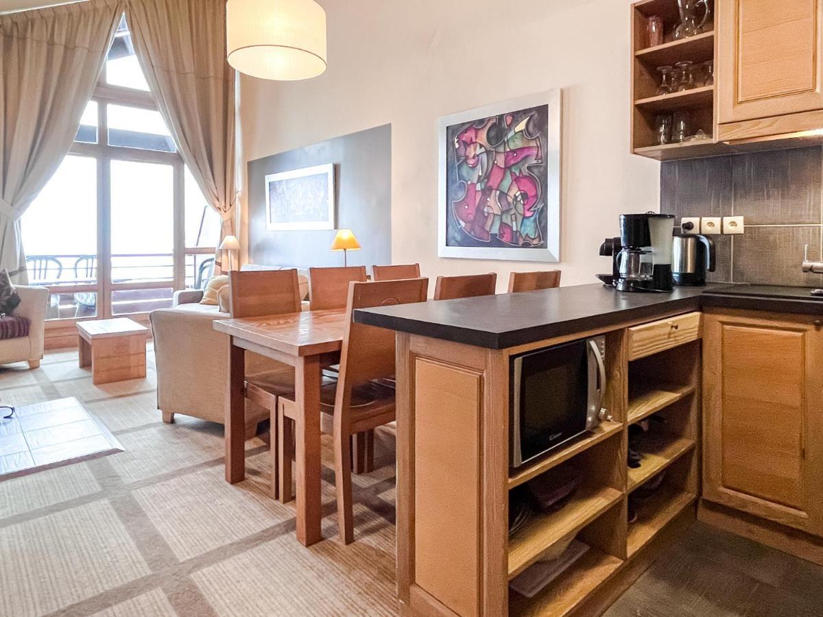 South Facing 2-Bed Apartment With Fireplace, Terrasses Deos Flaine Eksteriør bilde
