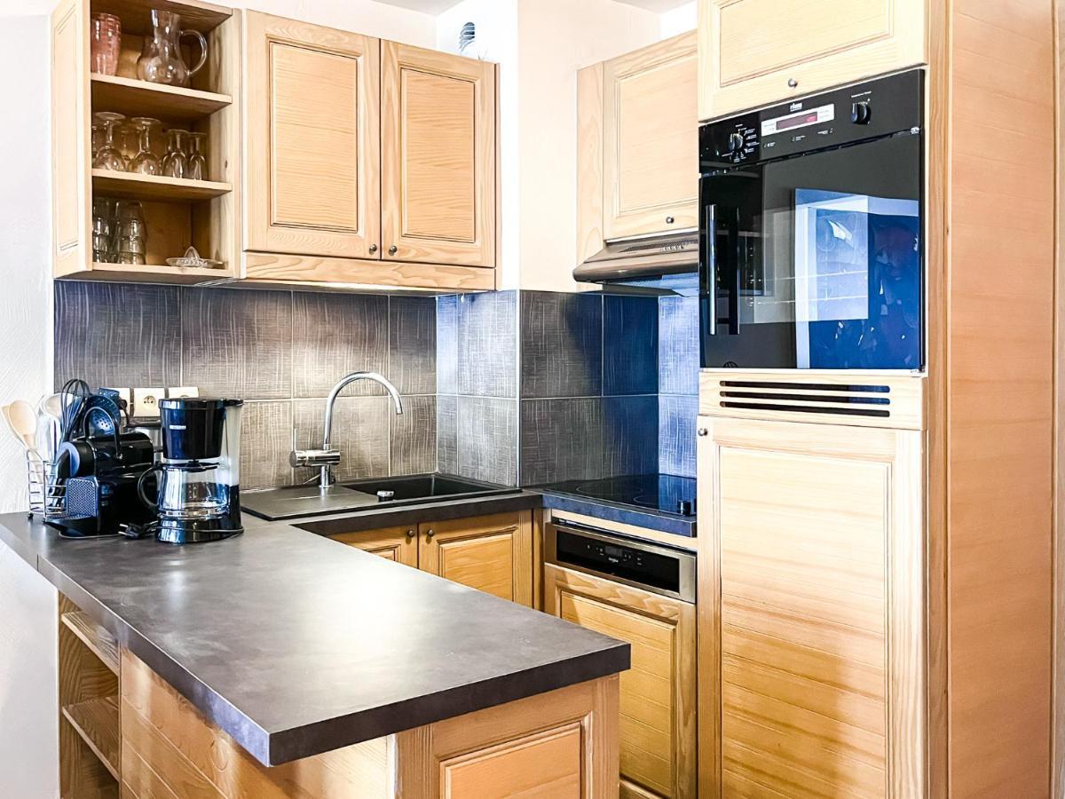 South Facing 2-Bed Apartment With Fireplace, Terrasses Deos Flaine Eksteriør bilde