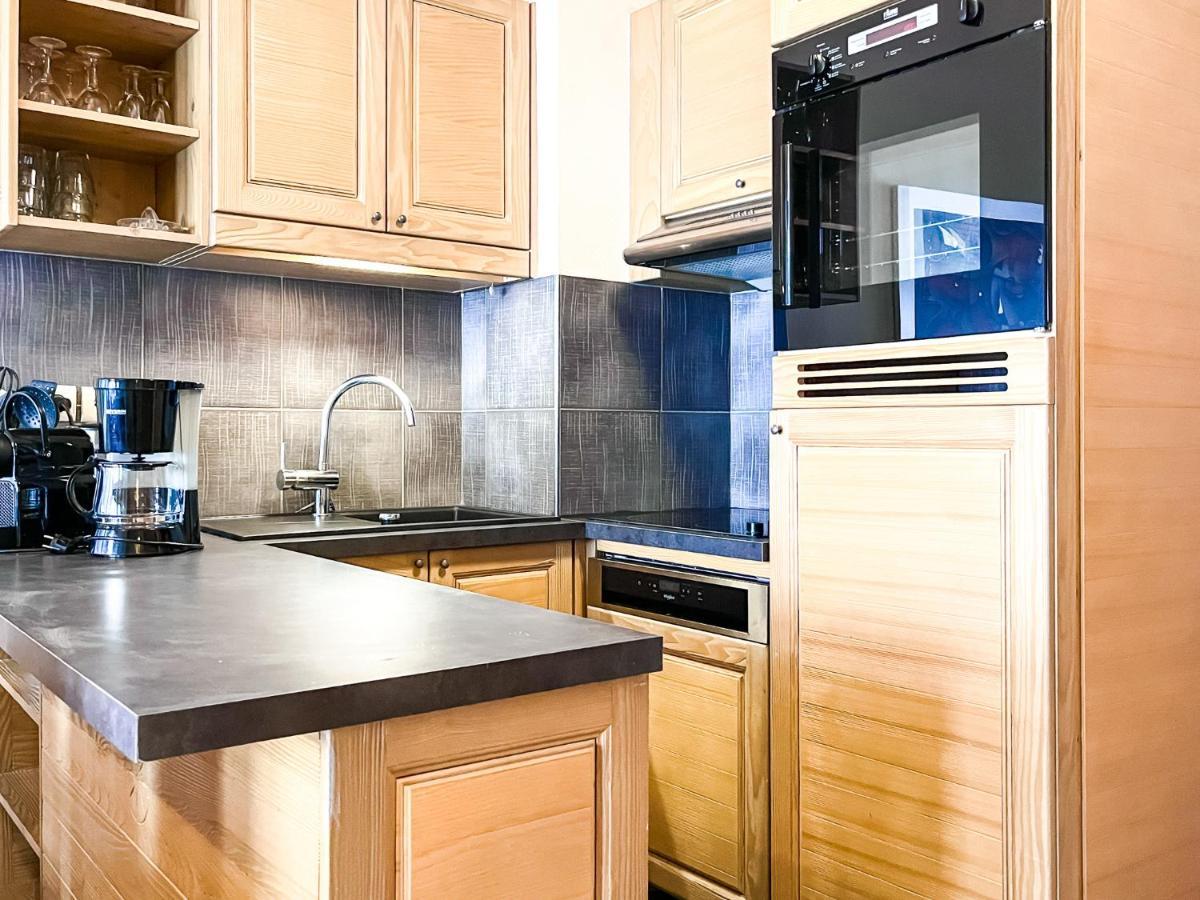 South Facing 2-Bed Apartment With Fireplace, Terrasses Deos Flaine Eksteriør bilde